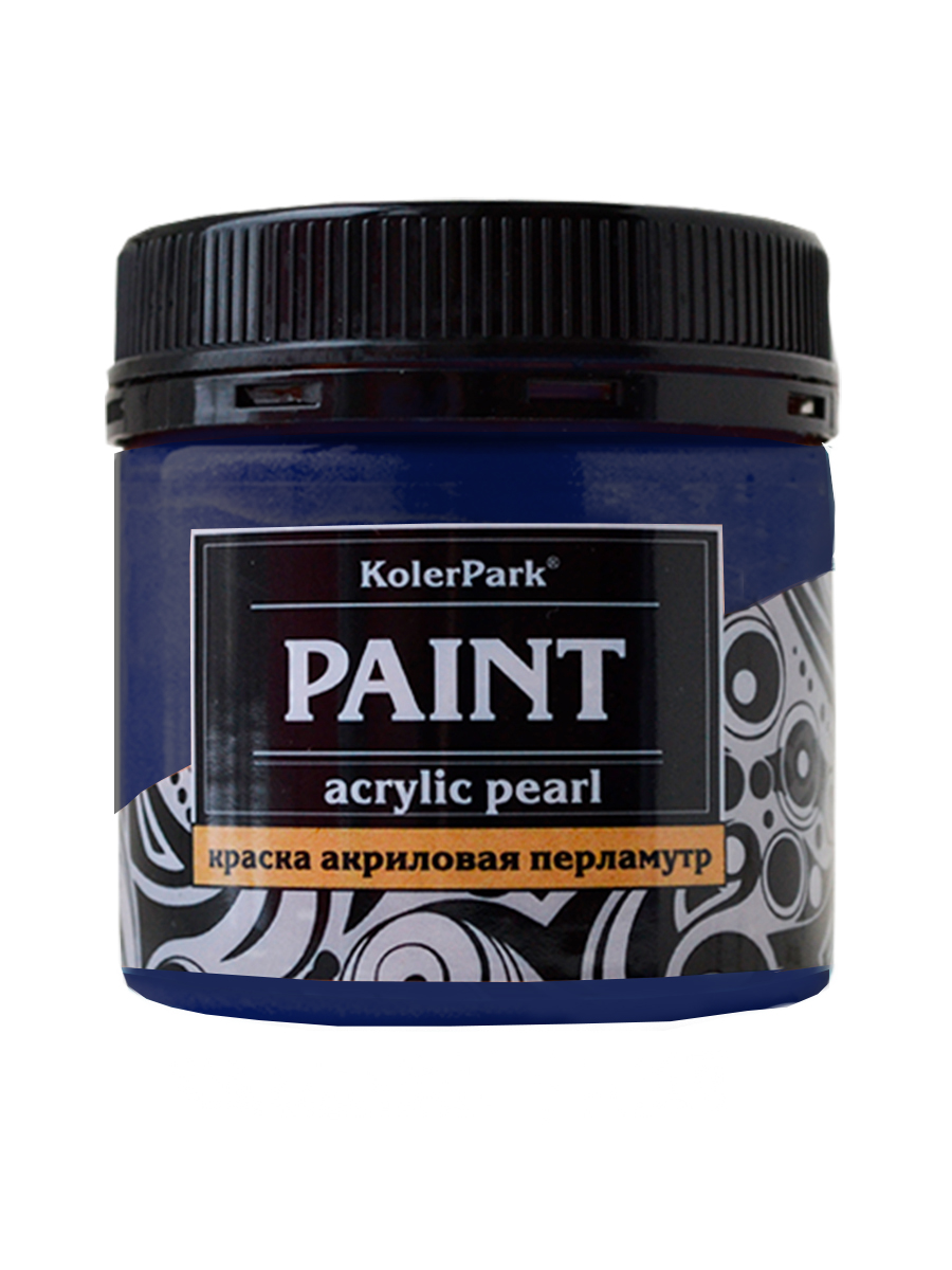 Краска акриловая металлики и перламутры