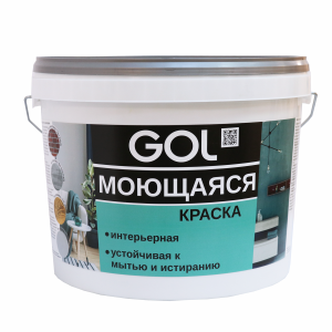 Exp.153, Краска акриловая интерьерная моющаяся GOL expert ВД-АК-1180