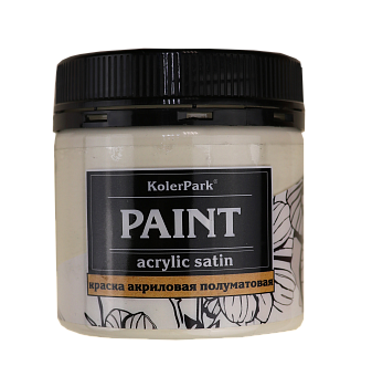 Краска акриловая сатиновая
