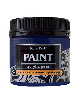 Краска акриловая металлики и перламутры